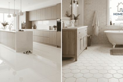 White Floor Tile