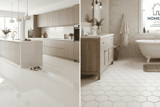 White Floor Tile