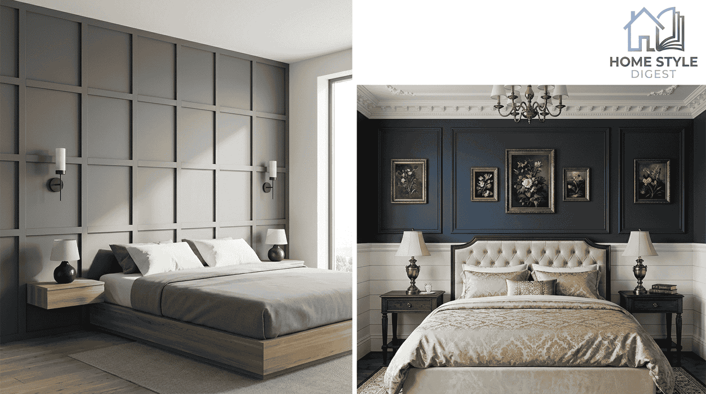 wall moulding ideas