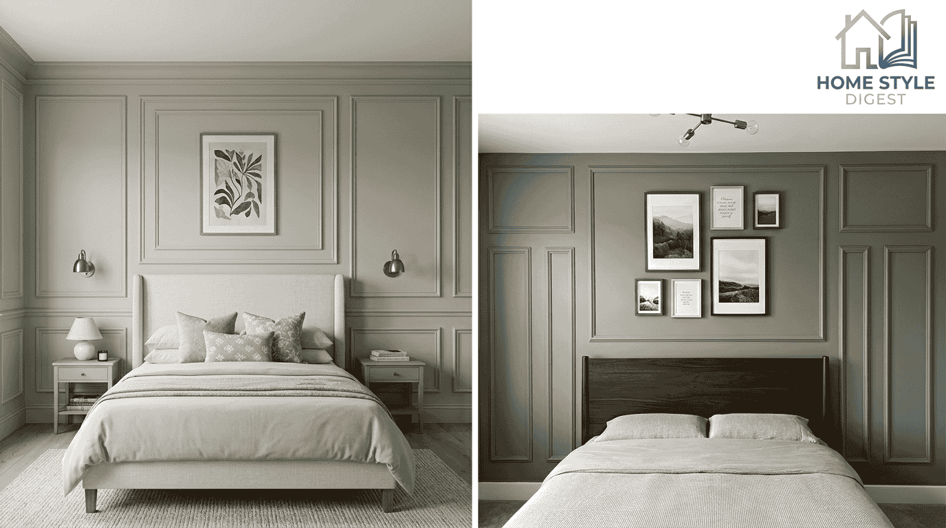 wall moulding ideas