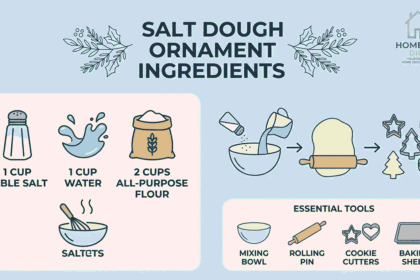 Salt Dough Ornament Ingredients