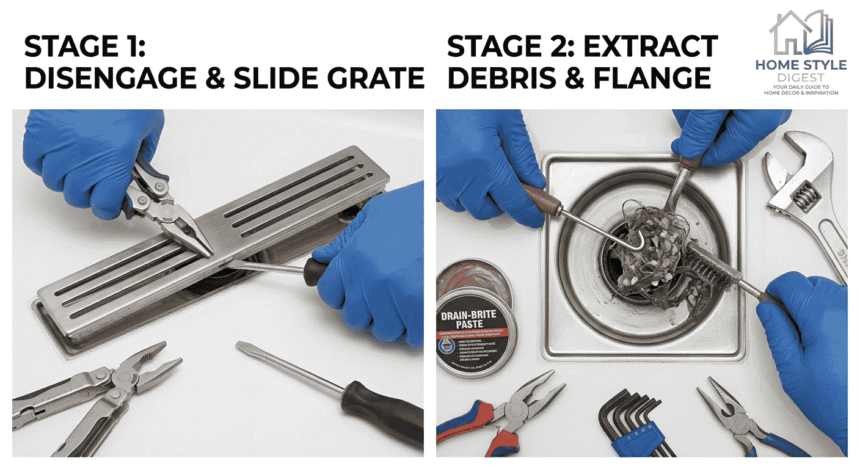 How to Remove Shower Drain