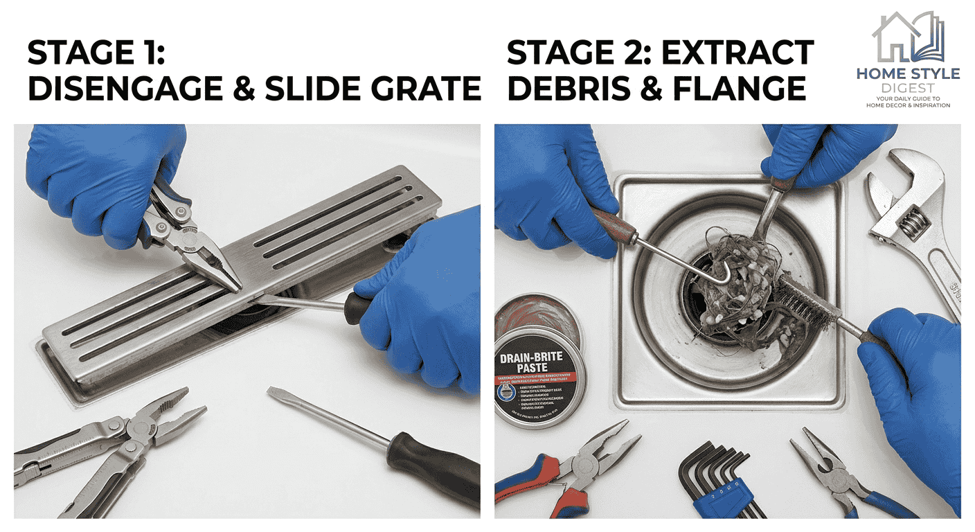 How to Remove Shower Drain