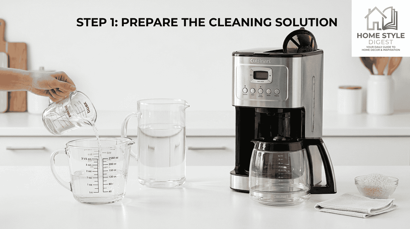 How to Clean Cuisinart Coffee Maker